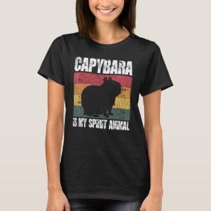 キャピバラは私の精神の動物のシャツCapybara Pet An Tシャツ