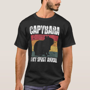 キャピバラは私の精神の動物のシャツCapybara Pet An Tシャツ