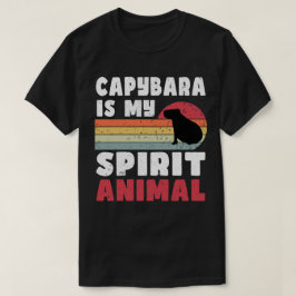 キャピバラは私の精神動物のTシャツ Tシャツ