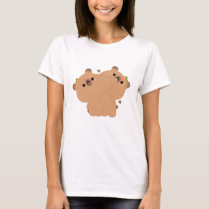 キャピバラカップル Tシャツ