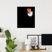 キャピバラギフトメンカワイカピバラ恋人キャピバラ ポスター (ホームオフィス)