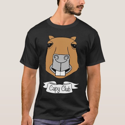 キャピバラケイピークラブ Tシャツ (正面)