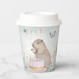 キャピバラケフェストキッズパーティーデコール紙カップ 紙コップ