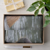 キャピバラスが川で泳いでいた。 薄葉紙 (ギフト)