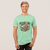 キャピバラベハピー トライブレンドTシャツ (正面全面)