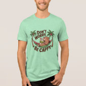 キャピバラベハピー トライブレンドTシャツ (正面)