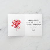 キャピバララブカード サンキューカード (内部)