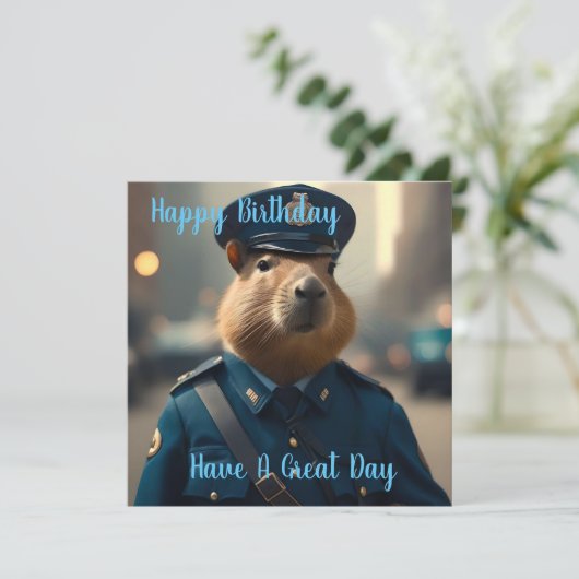 キャピバラ保将校の平和。 (スタンド正面)