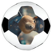 キャピバラ保将校の平和。 サッカーボール (回転)