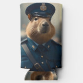 キャピバラ保将校の平和。 スリム缶クーラー (裏面)