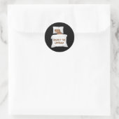 キャピバラ公式睡眠を尊重する ラウンドシール (バッグ)