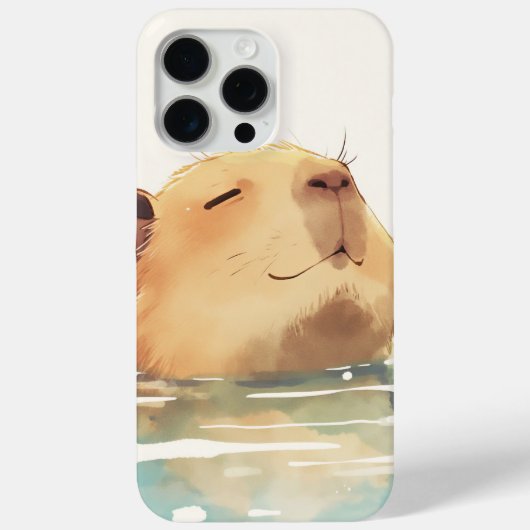 キャピバラ冷却 Case-Mate iPhoneケース (裏面)