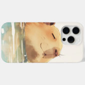 キャピバラ冷却 Case-Mate iPhoneケース (裏面 (横))