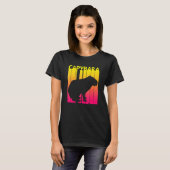 キャピバラ動物レトロの衣装 Tシャツ (正面フル)