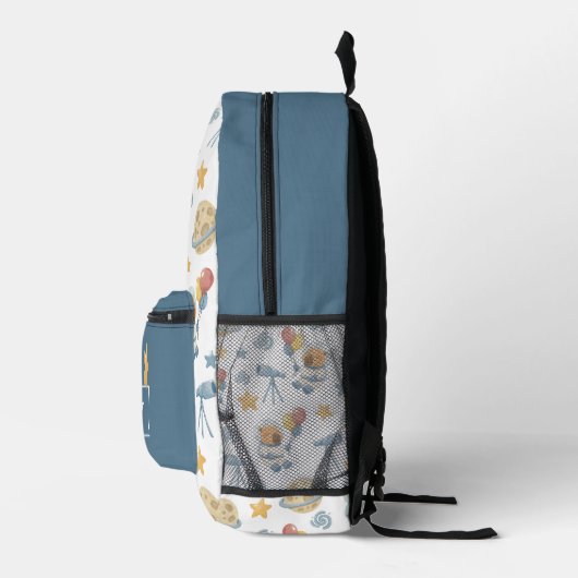 キャピバラ宇宙飛行士パターン印刷バックパック プリントバックパック (右)