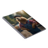 「キャピバラ整備士:グリース、ギア、そして良い雰囲気」 ノートブック (右側)