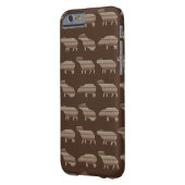 キャピバラ柄の電話ケース Case-Mate iPhoneケース (裏面左)