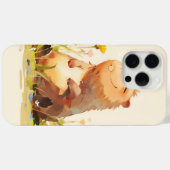 キャピバラ楽しい生活 Case-Mate iPhoneケース (裏面 (横))