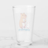 キャピバラ – だからキャピーあなたに会いに タンブラーグラス (裏面)