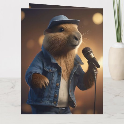 『キャピバラ・カウボーイ:ワイルドウェストをセレンド』 カード (裏面)