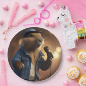 『キャピバラ・カウボーイ：ワイルドウェストをセレンド』 ペーパープレート (パーティー)