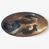 『キャピバラ・カウボーイ：ワイルドウェストをセレンド』 ペーパープレート (アングル)