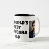 キャピパーソナライズされたバラマグ ツートーンマグカップ (正面右)