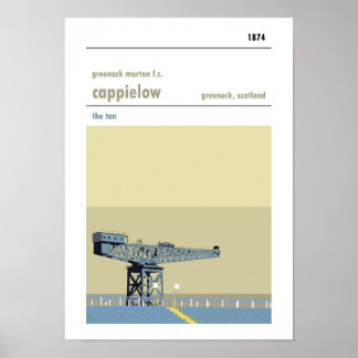 キャピロー、グリーンロック。ヘイネス手動スタイルプリント ポスター