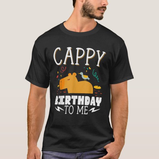 キャピー誕生日トゥミーキャピー誕生日 Tシャツ (正面)