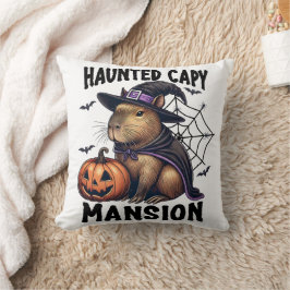 キャピ幽霊のよく出るマンションカピバラハロウィーン クッション