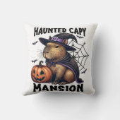 キャピ幽霊のよく出るマンションカピバラハロウィーン クッション (裏面)
