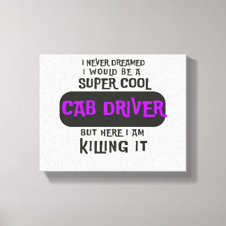 キャブすごいカッコいいドライバ キャンバスプリント