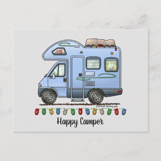 キャブキャンパーRV上 ポストカード (正面)