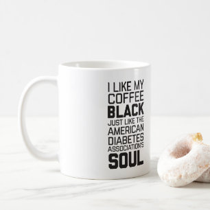キャブレターのAgainsの人間性のブラックコーヒー/ADAの精神 コーヒーマグカップ
