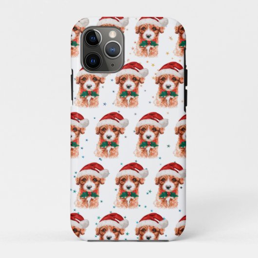 キャブードル犬のクリスマス星 Case-Mate iPhoneケース (裏面)