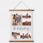 キャプションウォールタペストリー付き5のフォトギャラリー 吊り下げ型タペストリー (正面)