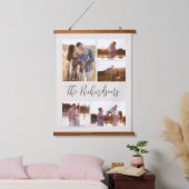 キャプションウォールタペストリー付き5のフォトギャラリー 吊り下げ型タペストリー (寝室)