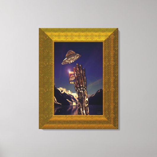 キャプチャされたキャンバスプリント キャンバスプリント (正面)