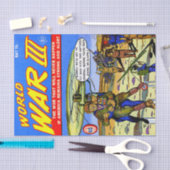 キャプチャされた兵士の一般的なヴィンテージ漫画 薄葉紙 (クラフト)