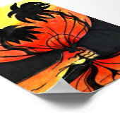 キャプチャされた夕日 ポスター (角)