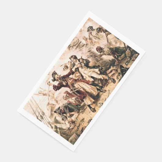 キャプチャー、海賊黒ひげ、アン女王の復讐 (コーナー)