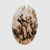 キャプチャー、海賊黒ひげ、アン女王の復讐 オーナメント (正面)