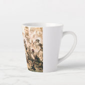 キャプチャー、海賊黒ひげ、アン女王の復讐 カフェラテマグ (右)