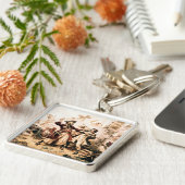 キャプチャー、海賊黒ひげ、アン女王の復讐 キーホルダー (側面)