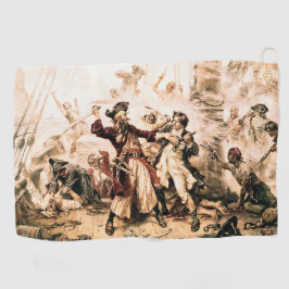 キャプチャー、海賊黒ひげ、アン女王の復讐 ゴルフタオル