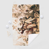 キャプチャー、海賊黒ひげ、アン女王の復讐 ゴルフタオル (インサイチュ)