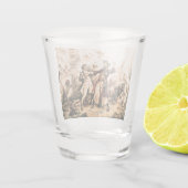 キャプチャー、海賊黒ひげ、アン女王の復讐 ショットグラス (裏面)