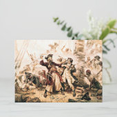 キャプチャー、海賊黒ひげ、アン女王の復讐 シーズンカード (スタンド正面)