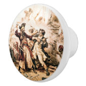 キャプチャー、海賊黒ひげ、アン女王の復讐 セラミックノブ (右)