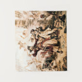 キャプチャー、海賊黒ひげ、アン女王の復讐 タペストリー (正面)